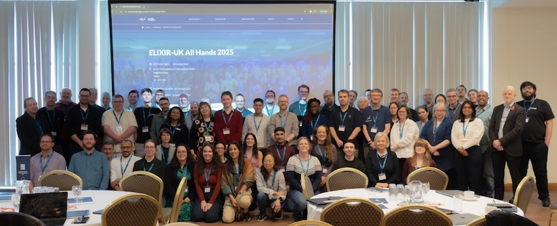 Delegates at the ELIXIR-UK All Hands Meeting 2025