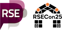 RSECon25 logo